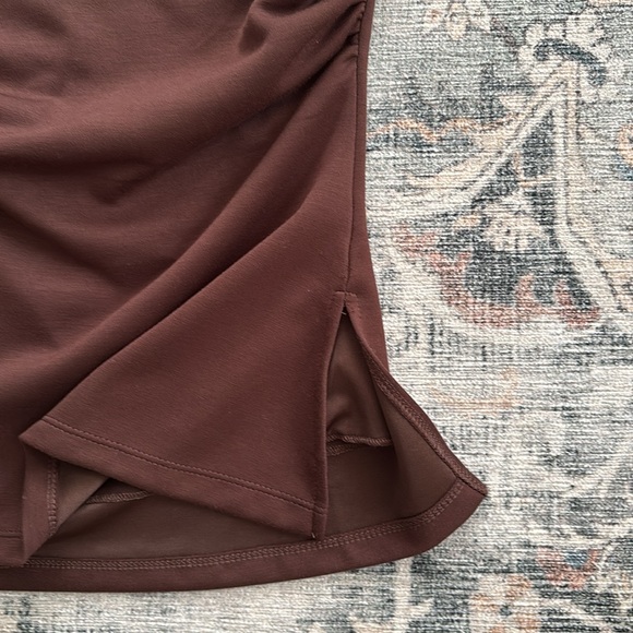 Brown Strapless Top - Picture 2 of 4